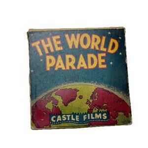 Vintage 8mm Castle Films World Parade #164 News Parade Of The Year 1947 8 MM T81